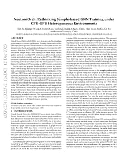 NeutronOrch: Rethinking Sample-based GNN Training under CPU-GPU
  Heterogeneous Environments