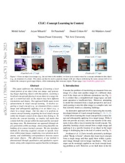 CLiC: Concept Learning in Context