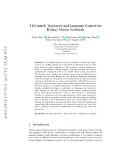 TLControl: Trajectory and Language Control for Human Motion Synthesis