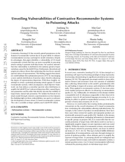 Unveiling Vulnerabilities of Contrastive Recommender Systems to
  Poisoning Attacks