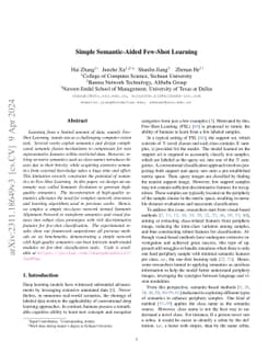 Simple Semantic-Aided Few-Shot Learning