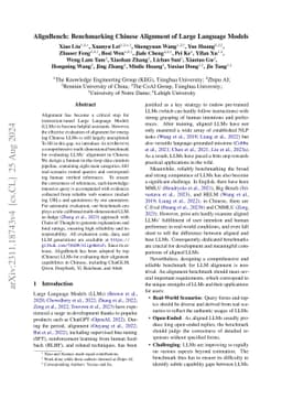 AlignBench: Benchmarking Chinese Alignment of Large Language Models