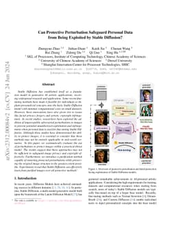 Can Protective Perturbation Safeguard Personal Data from Being Exploited
  by Stable Diffusion?