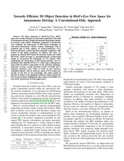 Towards Efficient 3D Object Detection in Bird's-Eye-View Space for
  Autonomous Driving: A Convolutional-Only Approach