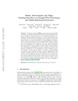 Refine, Discriminate and Align: Stealing Encoders via Sample-Wise
  Prototypes and Multi-Relational Extraction