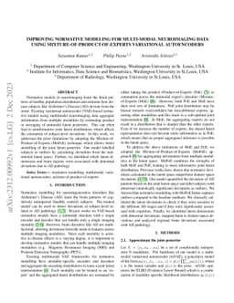 Improving Normative Modeling for Multi-modal Neuroimaging Data using
  mixture-of-product-of-experts variational autoencoders