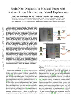 FeaInfNet: Diagnosis in Medical Image with Feature-Driven Inference and
  Visual Explanations