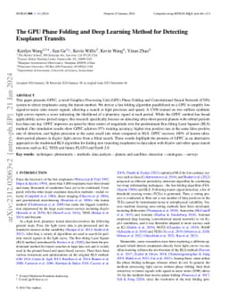 The GPU Phase Folding and Deep Learning Method for Detecting Exoplanet
  Transits