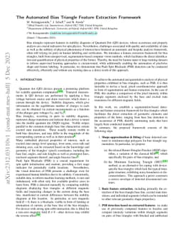 The Automated Bias Triangle Feature Extraction Framework