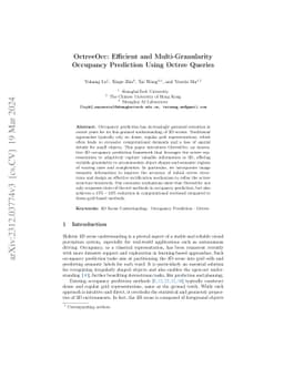 OctreeOcc: Efficient and Multi-Granularity Occupancy Prediction Using
  Octree Queries