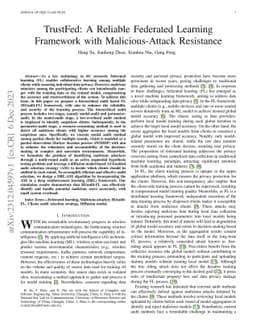 TrustFed: A Reliable Federated Learning Framework with Malicious-Attack
  Resistance