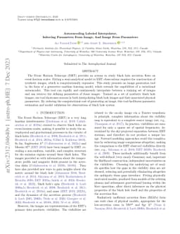 Autoencoding Labeled Interpolator, Inferring Parameters From Image, And
  Image From Parameters