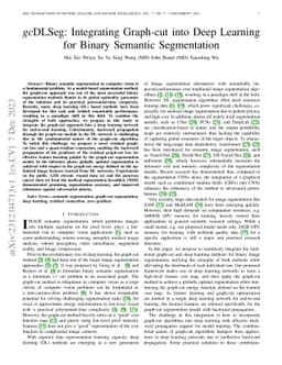 gcDLSeg: Integrating Graph-cut into Deep Learning for Binary Semantic
  Segmentation