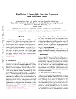 DreaMoving: A Human Video Generation Framework based on Diffusion Models