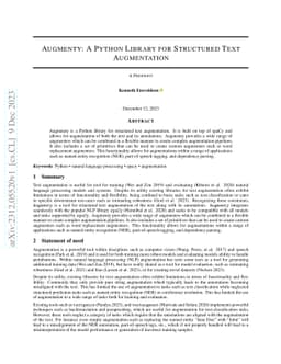 Augmenty: A Python Library for Structured Text Augmentation