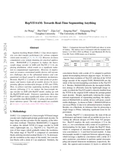 RepViT-SAM: Towards Real-Time Segmenting Anything