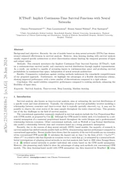 ICTSurF: Implicit Continuous-Time Survival Functions with Neural
  Networks