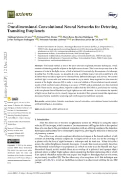 One-dimensional Convolutional Neural Networks for Detecting Transiting
  Exoplanets