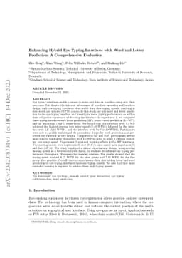 Enhancing Hybrid Eye Typing Interfaces with Word and Letter Prediction:
  A Comprehensive Evaluation
