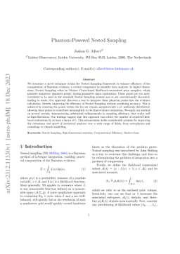 Phantom-Powered Nested Sampling