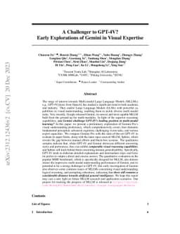 A Challenger to GPT-4V? Early Explorations of Gemini in Visual Expertise