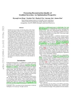 Foreseeing Reconstruction Quality of Gradient Inversion: An Optimization
  Perspective