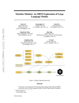 Machine Mindset: An MBTI Exploration of Large Language Models