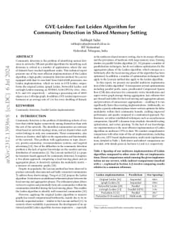 GVE-Leiden: Fast Leiden Algorithm for Community Detection in Shared
  Memory Setting