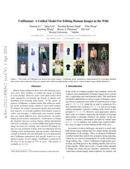 UniHuman: A Unified Model for Editing Human Images in the Wild