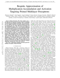 Bespoke Approximation of Multiplication-Accumulation and Activation
  Targeting Printed Multilayer Perceptrons