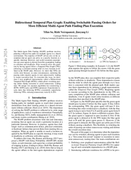 Bidirectional Temporal Plan Graph: Enabling Switchable Passing Orders
  for More Efficient Multi-Agent Path Finding Plan Execution