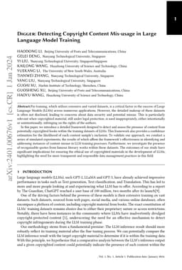 Digger: Detecting Copyright Content Mis-usage in Large Language Model
  Training