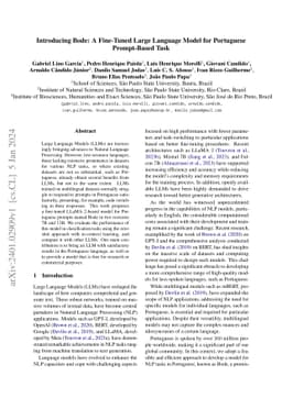 Introducing Bode: A Fine-Tuned Large Language Model for Portuguese
  Prompt-Based Task