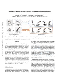 RustNeRF: Robust Neural Radiance Field with Low-Quality Images