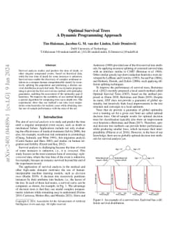 Optimal Survival Trees: A Dynamic Programming Approach