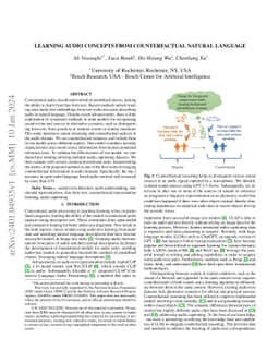 Learning Audio Concepts from Counterfactual Natural Language