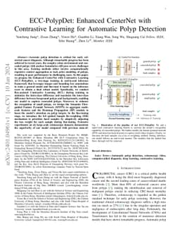 ECC-PolypDet: Enhanced CenterNet with Contrastive Learning for Automatic
  Polyp Detection