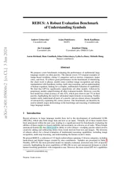 REBUS: A Robust Evaluation Benchmark of Understanding Symbols