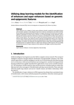Utilizing deep learning models for the identification of enhancers and
  super-enhancers based on genomic and epigenomic features