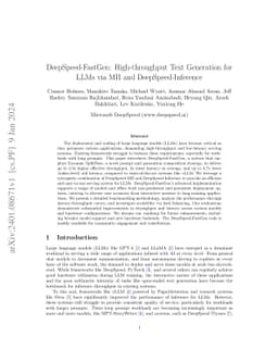 DeepSpeed-FastGen: High-throughput Text Generation for LLMs via MII and
  DeepSpeed-Inference