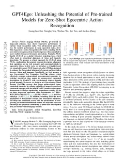 GPT4Ego: Unleashing the Potential of Pre-trained Models for Zero-Shot
  Egocentric Action Recognition