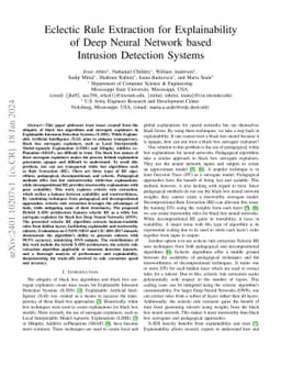 Eclectic Rule Extraction for Explainability of Deep Neural Network based
  Intrusion Detection Systems