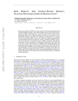 How Robust Are Energy-Based Models Trained With Equilibrium Propagation?