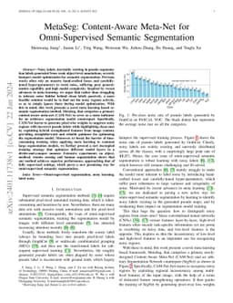 MetaSeg: Content-Aware Meta-Net for Omni-Supervised Semantic
  Segmentation