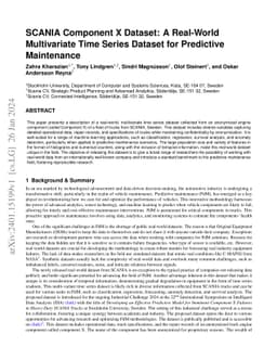 SCANIA Component X Dataset: A Real-World Multivariate Time Series Dataset for Predictive Maintenance