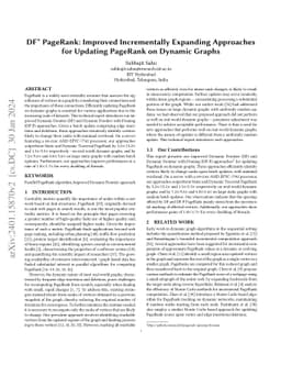 DF* PageRank: Improved Incrementally Expanding Approaches for Updating
  PageRank on Dynamic Graphs