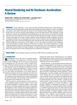 Neural Rendering and Its Hardware Acceleration: A Review