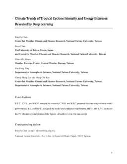 Climate Trends of Tropical Cyclone Intensity and Energy Extremes
  Revealed by Deep Learning