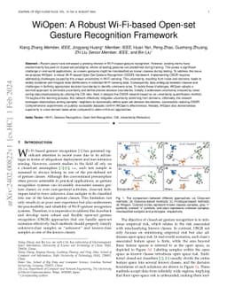 WiOpen: A Robust Wi-Fi-based Open-set Gesture Recognition Framework