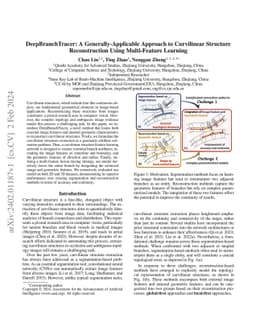 DeepBranchTracer: A Generally-Applicable Approach to Curvilinear
  Structure Reconstruction Using Multi-Feature Learning